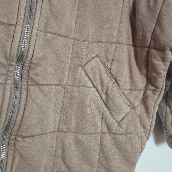 Free People Quilted Dolman Jacket EUC - Picture 4 of 8